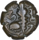 Copper One Drachma Coin of Harsha Deva of Lohras of Kashmir.