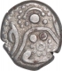 Silver One Rupee Coin of Gangeya Deva of Kalachuris of Tripuri.