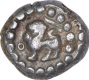 Silver One Drachma Coin of Nar Singh Dev of Chauhans of Ranathambhor.