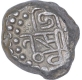 Silver Drachma Coin of Narsingh Dev of Chauhans of Ranathambor.