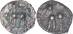 Silver Quarter Tara Coins of Devaraya I of Vijayanagara Empire.