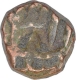 Copper One Falus Coin of Ibrahim Adil Shah II of Bijapur Sultanate.