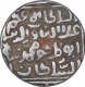 Silver Tanka Coin of Ala Ud Din Muhammad Khilji of Hadrat Delhi Mint of Delhi Sultanate.