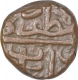 Copper Half Falus Coin of Qutb ud Din Bahadur Shah of Gujurat Sultanate.