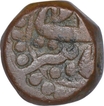 Copper One Dam Coin of Akbar of Gobindpur Mint.