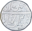 Silver One Rupee Coin of Akbar of Ahmadabad Mint of Bahman Month.