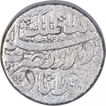 Silver One Rupee Coin of Jahangir of Ahmadnagar Mint.