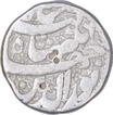 Silver One Rupee Coin of Jahangir of Qandahar Mint of Tir Month.