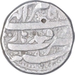 Silver One Rupee Coin of Jahangir of Qandahar Mint of Tir Month.