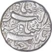 Silver One Rupee Coin of Jahangir of Qandahar Mint.