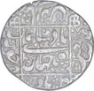 Silver One Rupee Coin of Shah Jahan of Junagarh Mint.