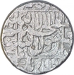 Silver One Rupee Coin of Shah Jahan of Surat Mint.