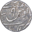 Silver One Rupee Coin of Aurangzeb Alamgir of Akbarnagar Mint.