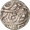 Silver One Rupee Coin of Aurangzeb Alamgir of Akbarnagar Mint.