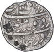 Rare Silver One Rupee Coin of Aurangzeb Alamgir of Bijapur Mint.