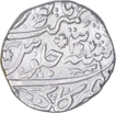 Silver One Rupee Coin of Aurangzeb Alamgir of Golkonda Mint.