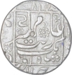 Silver One Rupee Coin of Aurangzeb Alamgir of Jungarh Mint.