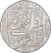 Silver One Rupee Coin of Aurangzeb Alamgir of Jungarh Mint.