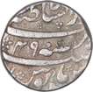 Silver One Rupee Coin of Aurangzeb Alamgir of Lahore Dar Ul Sultanat Mint.