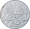 Silver One Rupee Coin of Aurangzeb Alamgir of Shahjahanabad Dar ul Khilafa Mint.