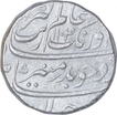 Silver One Rupee Coin of Aurangzeb Alamgir of Shahjahanabad Dar Ul Khilafat Mint.