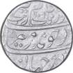 Silver One Rupee Coin of Aurangzeb Alamgir of Sholapur Mint.