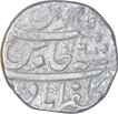 Silver one Rupee Coin of Aurangzeb of Zafarabad Mint.
