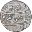 Silver One Rupee Coin of Shah Alalm Bahadur of Akbarabad Mustaqir Ul Mulk Mint.