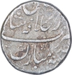 Silver One Rupee Coin of Shah Alam Bahadur of Shahjahanabad Dar Ul Khilafat Mint.