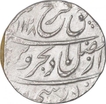 Silver One Rupee Coin of Farrukhsiyar of Gwalior Mint.