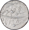 Silver One  Rupee Coin of Muhammad Shah of Murshidabad mint.