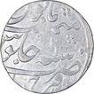 Silver One Rupee Coin of Ahmad Shah Bahadur of Farrukhabad Mint.