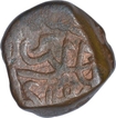 Copper One Paisa Coin of Shah Alam II of Machhlipattan Mint.