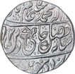 Silver One Rupee Coin of Shah Alam II of Shahjahanabad Dar Ul Khilafat Mint.