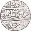 Rare Silver One Rupee Coin of Shah Alam II of Shahjahanabad Dar Ul Khilafat Mint.