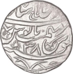 Rare Silver One Rupee Coin of Shah Alam II of Shahjahanabad Dar Ul Khilafat Mint.