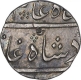 Silver One Rupee Coin of Shah Alam II of Surat Mint.