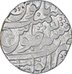 Silver One Rupee Coin of Anwala Mint of Rohilkhand State.