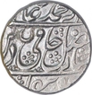 Silver One Rupee Coin of Najibabad Mint of Awadh State.