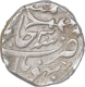 Silver One Rupee Coin of Bhopal State.