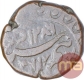 Copper Half Anna Coin of Nawab Shah Jahan Begum of Bhopal State.