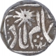 Silver One Rupee Coin of Chhatarpur State.