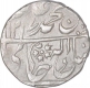 Silver One Rupee Coin of Daulat Rao of Gwalior Fort Mint of Gwalior State.