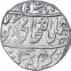 Silver One Rupee Coin of Daulat Rao Sindia of Narwar Mint of Gwalior State.