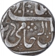 Silver One Rupee Coin of Daulat Rao of Ujjain Dar ul Fath Mint  of Gwalior State.