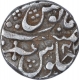 Silver One Rupee Coin of Daulat Rao of Ujjain Dar ul Fath Mint  of Gwalior State.