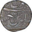 Silver One Rupee Coin of Daulat Rao of Ujjain Dal Ul Fateh Mint of Gwalior State.