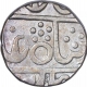 Silver One Rupee Coin of Baija Bai of Lashkar Mint of Gwalior State.