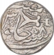 Silver One Rupee Coin of Basoda Mint of Gwalior State.