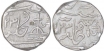 Silver One Rupee Coins of Jankoji Rao of Gwalior Fort Mint of Gwalior State.